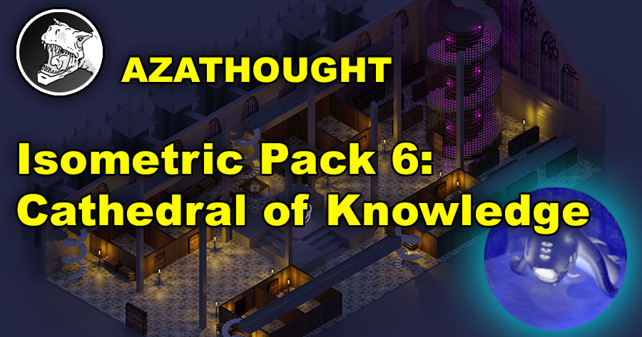 Isometric Pack 6: Cathedral of Knowledge