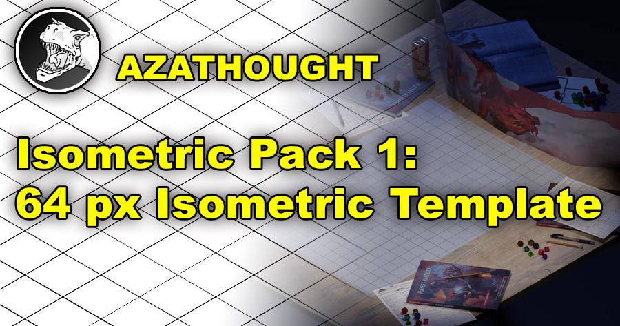 Isometric Pack 1: 64 px Isometric Template