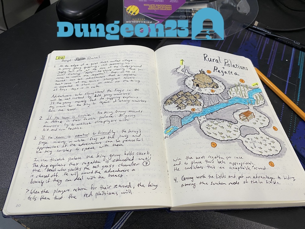 Dungeon23 Challenge - Rural Regatta